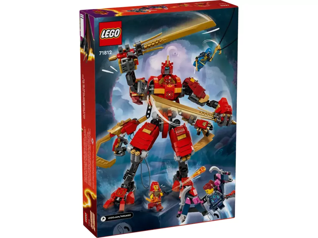 LEGO® NINJAGO®. Wspinaczkowy mech ninja Kaia 71812 - tantis.pl