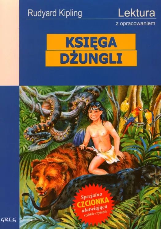 Księga dżungli. Lektura z opracowaniem - tantis.pl
