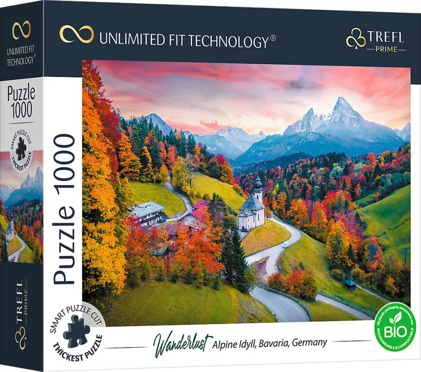 Puzzle 1000. Alpine Idyll TREFL - tantis.pl