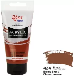 Farba akrylowa burnt sienna 424 75ml