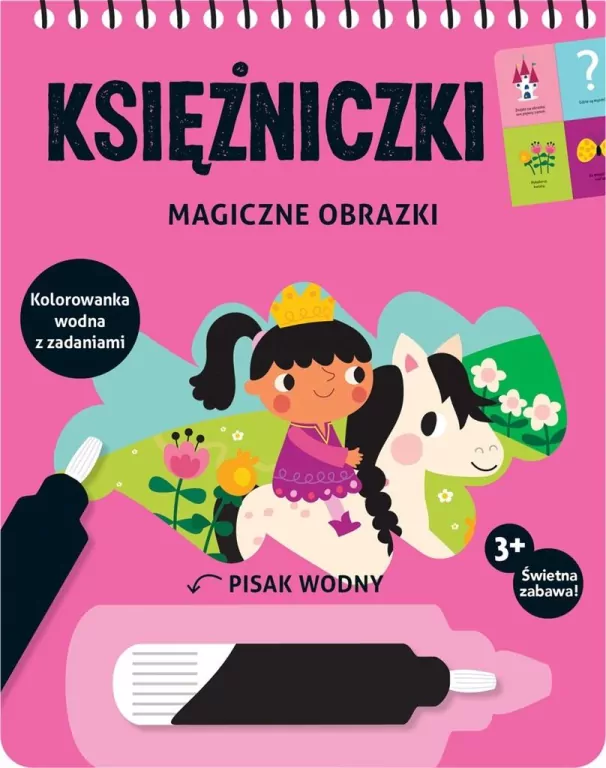 Magiczne obrazki. Księżniczki - tantis.pl