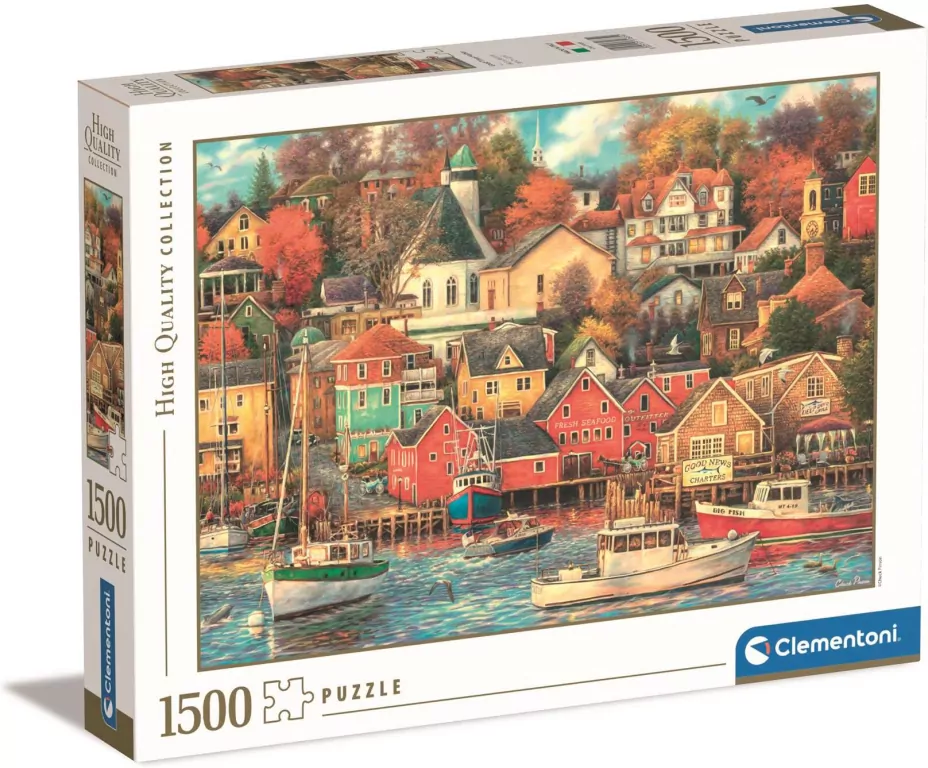 Puzzle 1500 HQ Good Times Harbor - tantis.pl