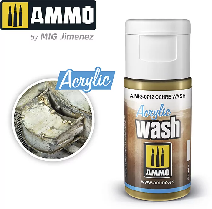 Ammo: Acrylic Wash - Ochre Wash - tantis.pl