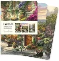 Zestaw 3 notatników MIDI Thomas Kinkade - tantis.pl