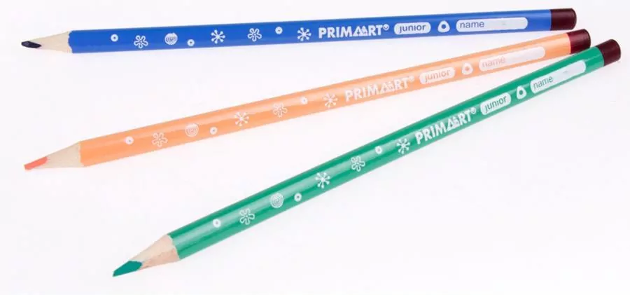 Kredki ołówkowe trójkątne 24 kolory PRIMA ART - tantis.pl