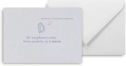 Mini kartka Urodziny marzec