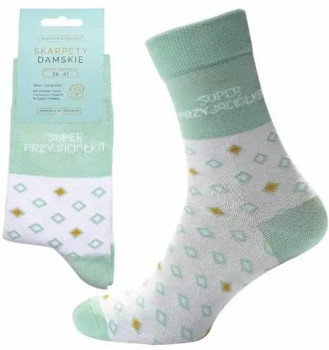 Skarpety Super Przyjaciółka rozm. 36-39 - tantis.pl