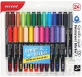 Marker permanentny SigmaFlo F 128 24 kolory ASTRA - tantis.pl
