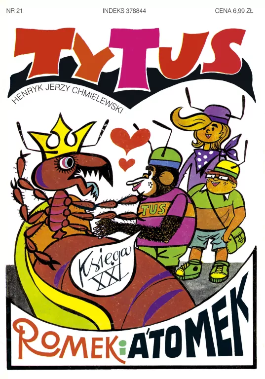 Tytus wśród mrówek. Tytus, Romek i A'Tomek. Księga XXI - tantis.pl