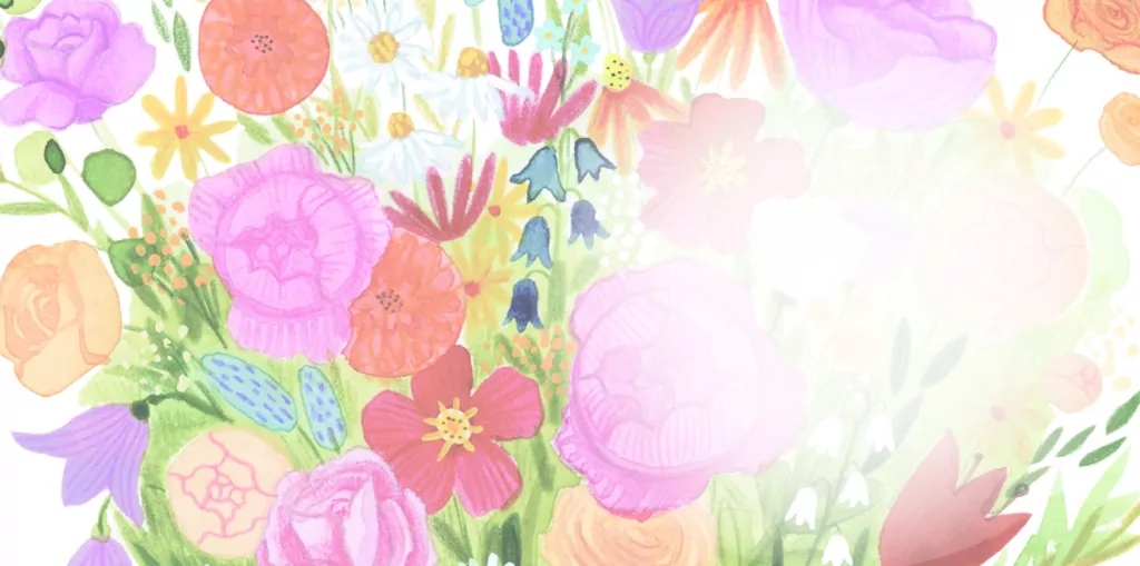 Karnet KW Pęk Kwiatów - tantis.pl