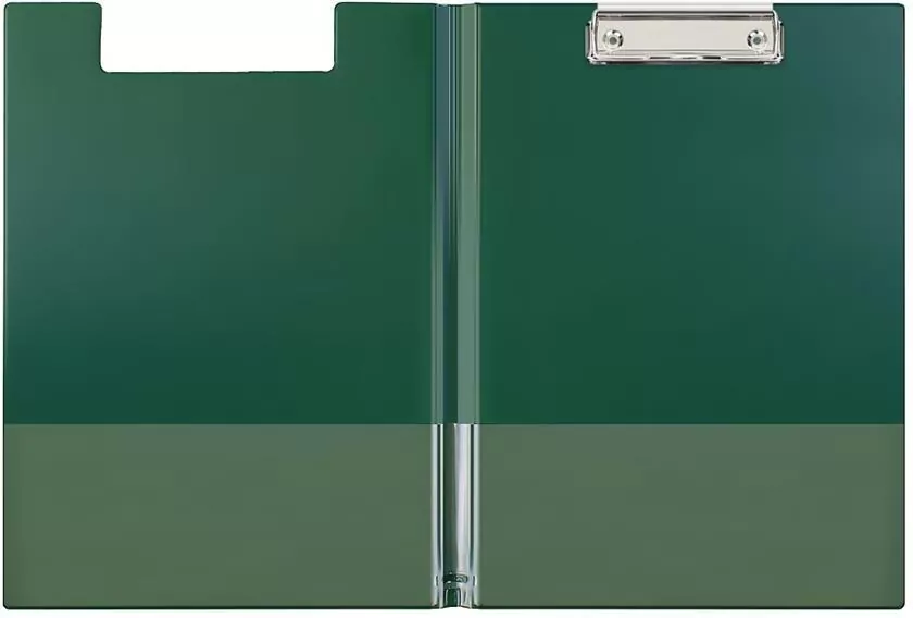 Biurfol. Clipboard A4 Teczka PCV, zielona - tantis.pl