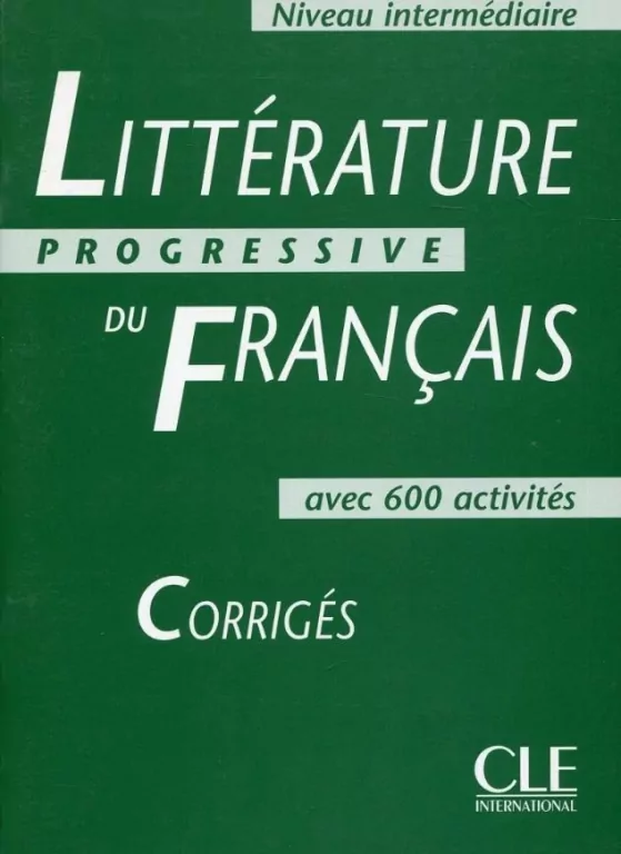 Litterature progressive du francais Intermediaire - tantis.pl