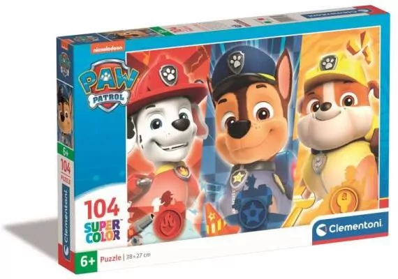 Puzzle 104 Super Kolor Psi Patrol - tantis.pl