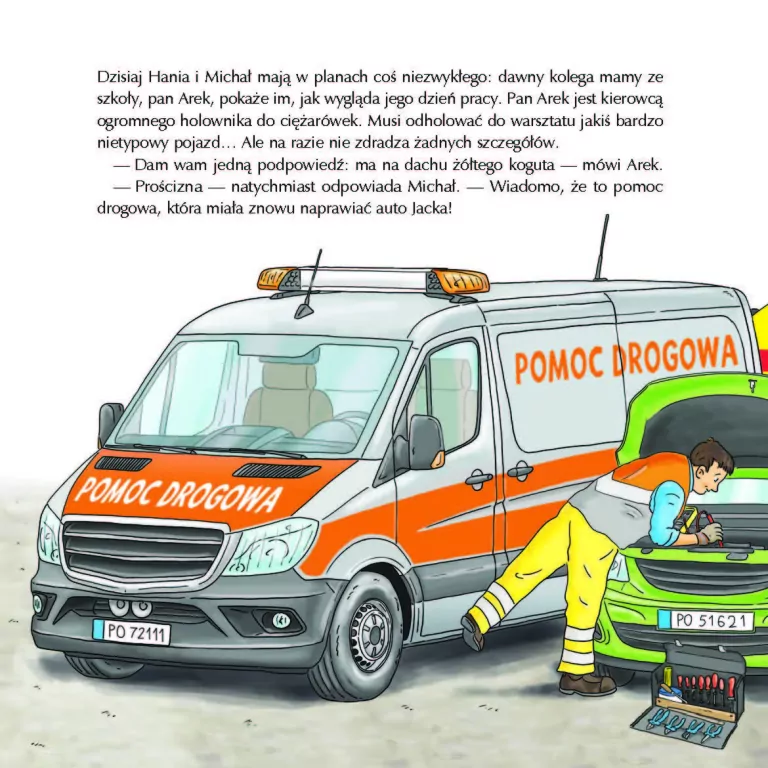 Duże pojazdy w mieście. Mądra mysz - tantis.pl