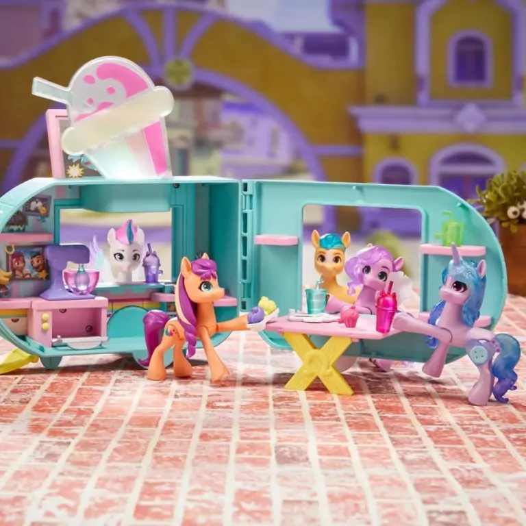 MY LITTLE PONY Sunny Starscout i ciężarówka ze Smoothie, pojazd z figurką - tantis.pl