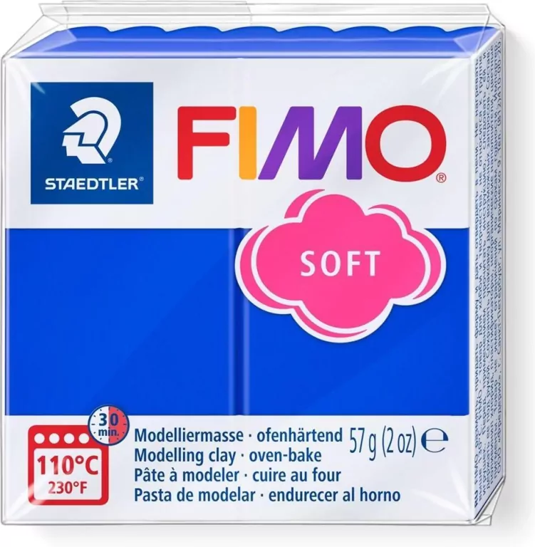 Masa termoutwardzalna Fimo 57g niebieski - tantis.pl
