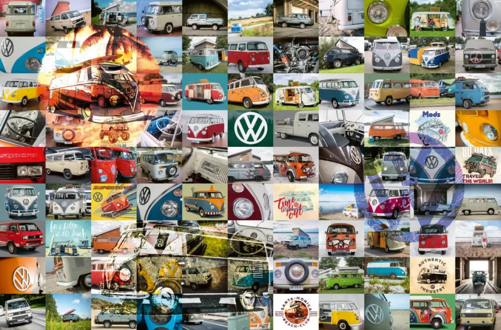 Puzzle 3000. 99 Momentów kampera VW - tantis.pl