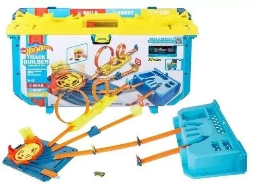 Hot Wheels. Track Builder Turbowyrzutnia GVG11 - tantis.pl