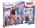 Puzzle 48 + 36 + Memo + 6 klocków Edukit Frozen - tantis.pl
