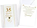 Karnet Rocznica ślubu 35 - tantis.pl