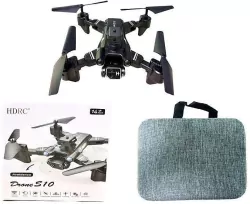 Dron z kamerą i z torbą