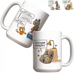 Kubek. Kocham Książki 440ml