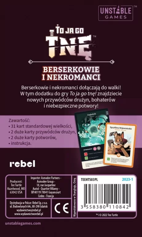 To ja go tnę! Berserkowie i nekromanci - tantis.pl
