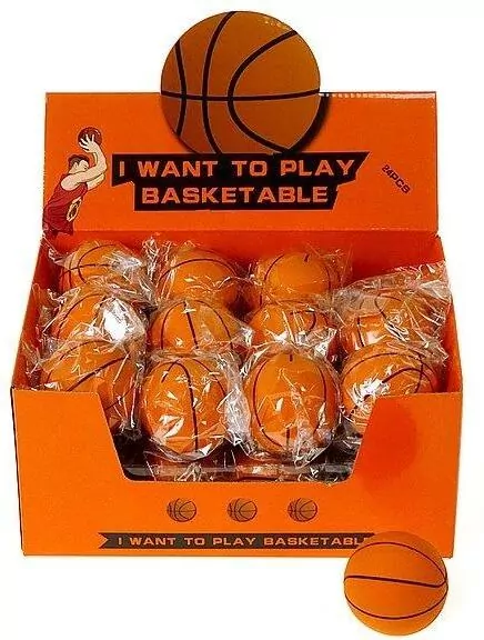 Piłeczka gumowa odbijająca się koszykowa - tantis.pl