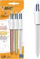 Długopis 4 Colors Shine mix 3szt BIC - tantis.pl