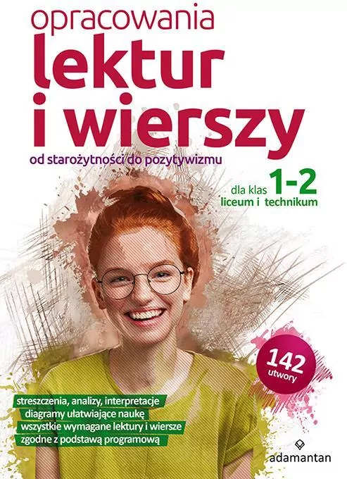 Opracowania lektur i wierszy dla klas 1-2. Liceum i technikum - tantis.pl