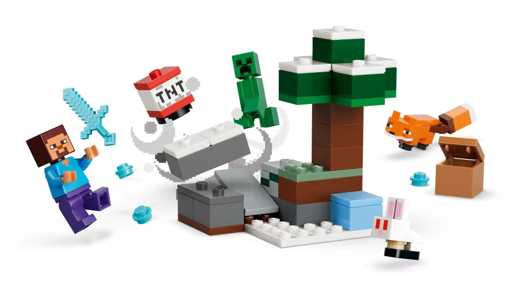 LEGO® Minecraft. Przygoda stevea w tajdze 21583 - tantis.pl