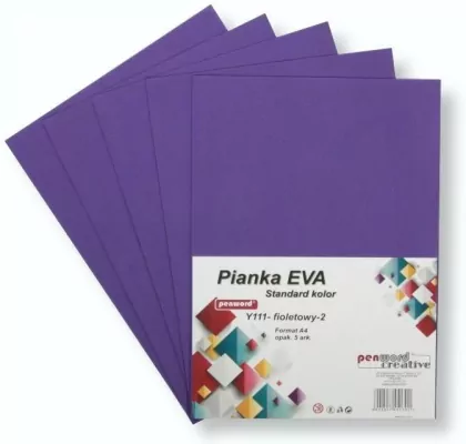 Pianka standard A4 Eva fioletowa