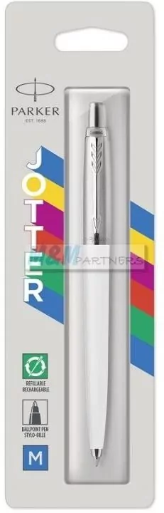 Długopis Parker Jotter Originals White niebieski 2096874 - tantis.pl