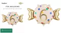 Balon foliowy Cukierek 6 61x37cm - tantis.pl