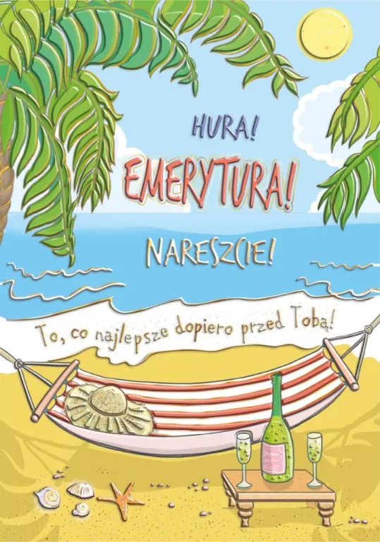 Karnet A5 Emerytura - Hamak - tantis.pl