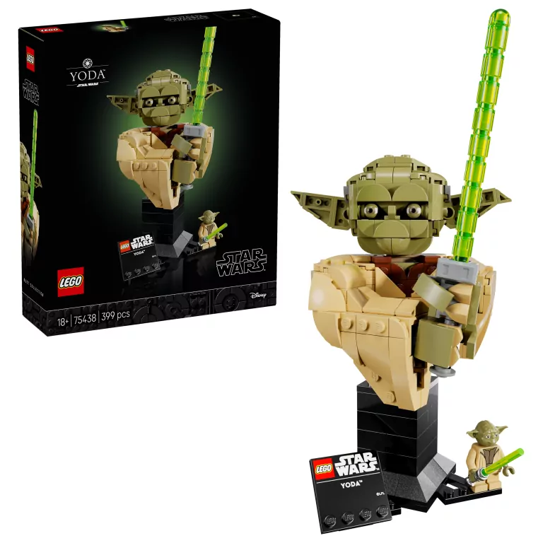 LEGO® Popiersie Yody™ 75438 - tantis.pl