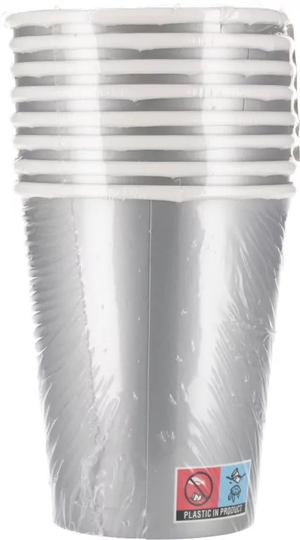 KUBEK PAP 250ML SRE PM 005500 OP8SZT FOL - tantis.pl