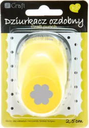 Dziurkacz ozdobny 2,5cm. Kwiatek