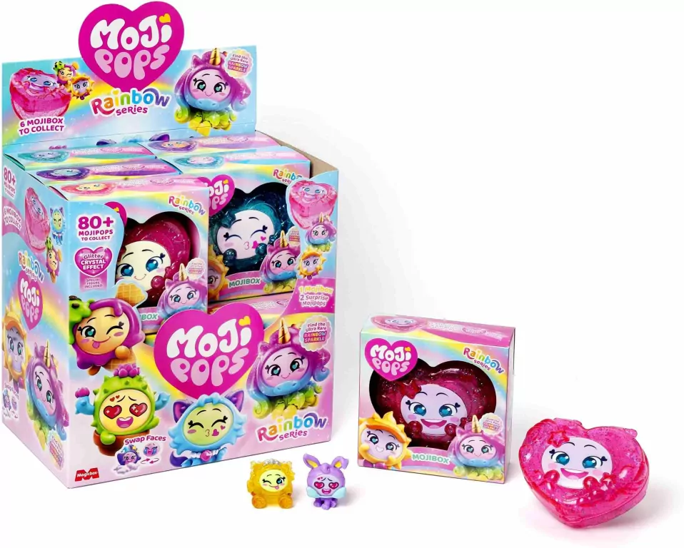 MojiPops Rainbow Series Mojibox serduszko 1szt.mix - tantis.pl