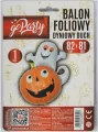 Balon foliowy Dyniowy duch 82x81cm - tantis.pl