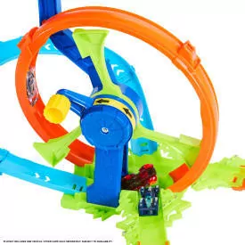 Hot Wheels Stunt Tracks Pętla tor samochod. + auto - tantis.pl