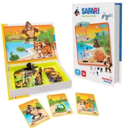 Puzzle magnetyczne- Safari. Genialny dzieciak