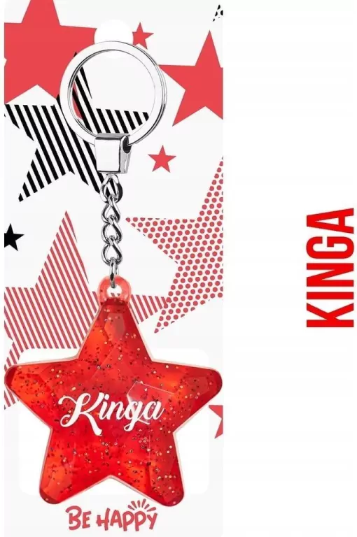 Brelok Gwiazdka Kinga - tantis.pl