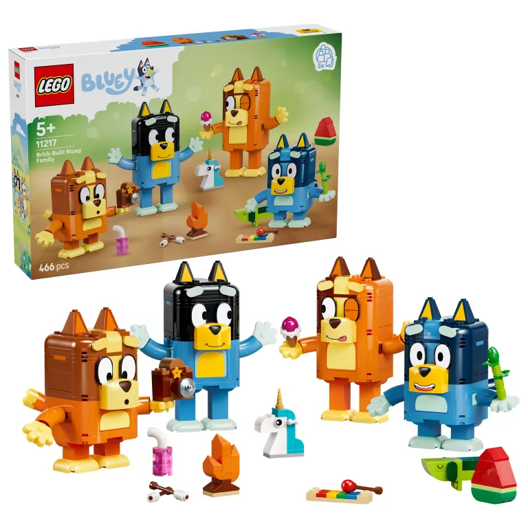 LEGO® Rodzina Blue z klocków 11217 - tantis.pl