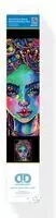 Diamond Dotz - Adults Flocked Neon Girl - tantis.pl