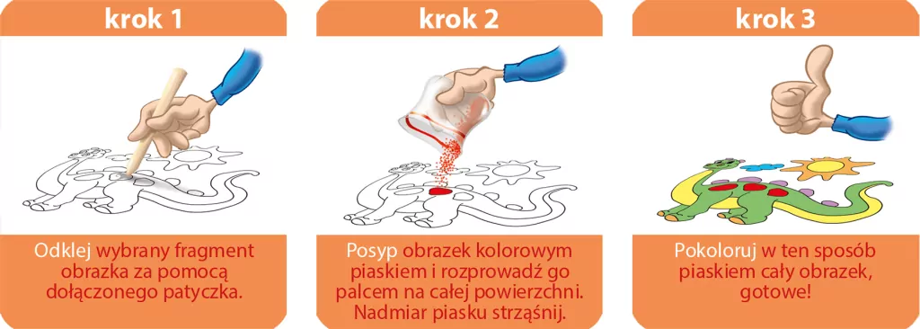 Piaskowe obrazki. Pakiet 2 - tantis.pl