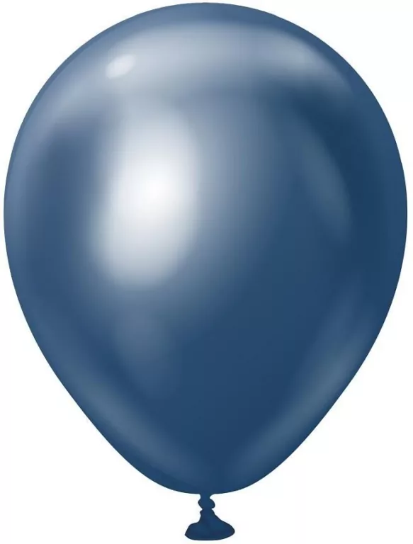 Balony Kalisan mirror granatowe 100szt - tantis.pl