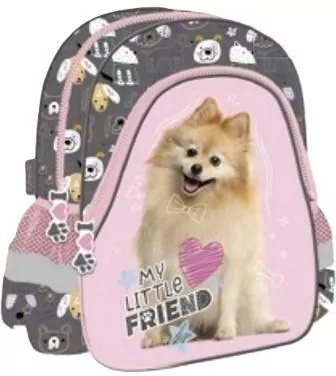 Plecak przedszkolny D1 My Little Friend Sweet Pomeranian - tantis.pl