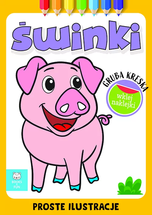 Świnki. Gruba kreska - tantis.pl