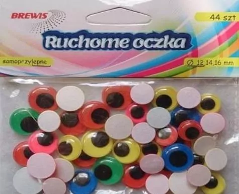 Ruchome oczka, kolorowe - tantis.pl
